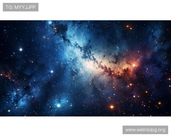 梦幻蓝色银河图片：探索夜空中的神秘奇观